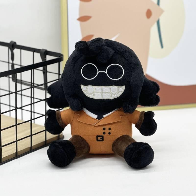 Adorable Regretevator Split Bive Plush Snailman Stuffed Animal Toy With Short Plush