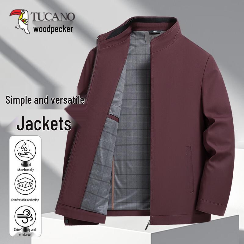 TUCANO Men s Business Casual Stand Collar Jacket 175/L