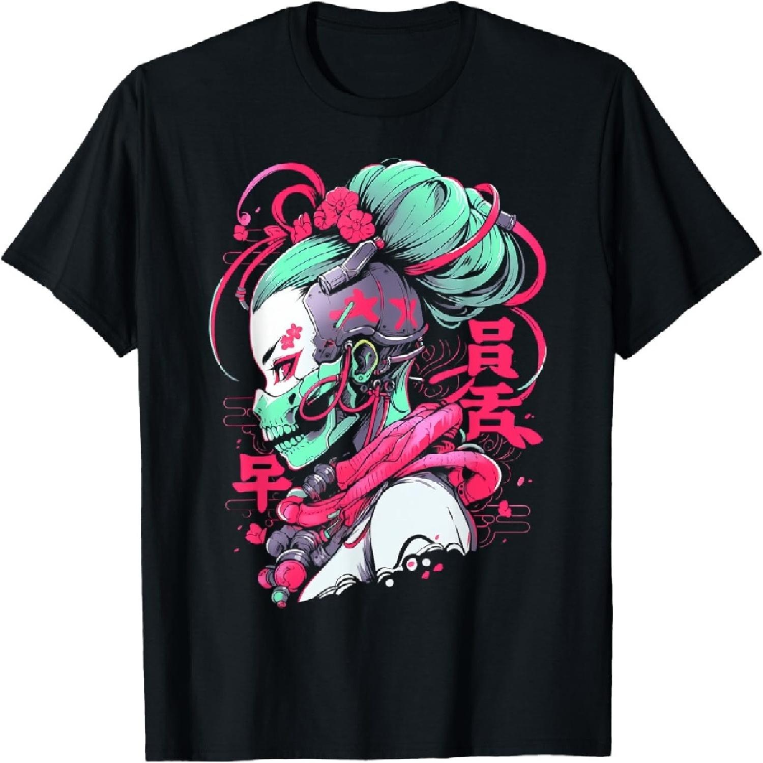 Футболка Techwear Harajuku XXXXXL разноцветный