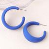 Geometric -Hoop Acrylic Earrings for Women, Colorful Candy Painted Statement Jewelry