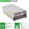 220V To 36V DC Switching Power Supply, 10A Automation for High Power Motor & LED Strip, 500W Transformer