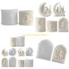 F26C Moon Phase Casting Making Set Silicone Mold Nonstick Easy To Clean Design
