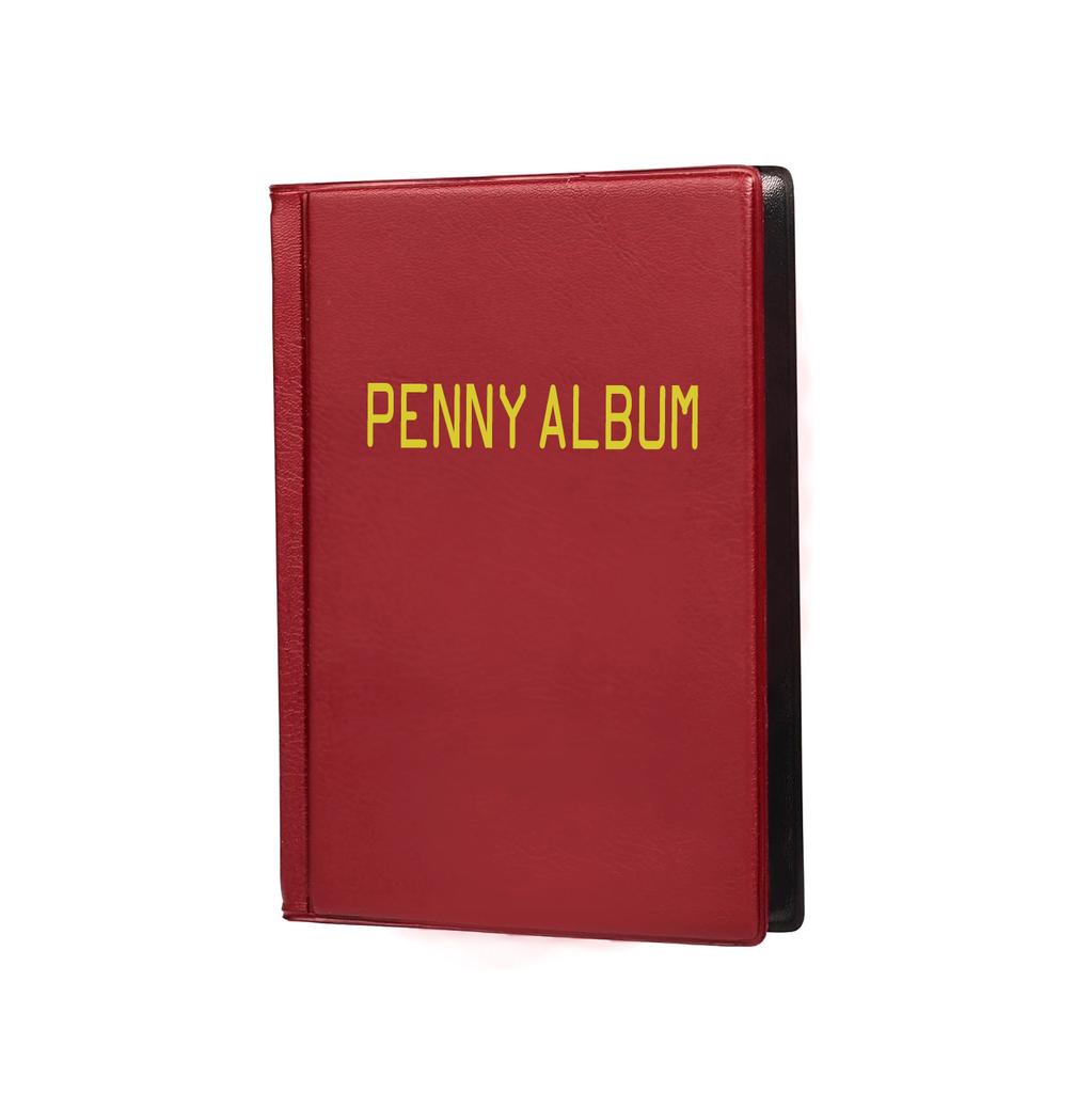 108grid Penny Collection Book Anti-oxidation Dust-proof Easy Care Storing Commemorative Coins Ancient Coins Travel Commemoration