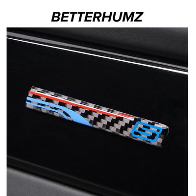For BMW 5 Series E39 E60 F11 G30 6GT G32 G60 G68 Carbon Fiber Dashboard Panel Sticker Car Interior Trims Body Decor Accessories