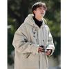 Men's Plus Size Waterproof Multi-Pocket Ski Jacket with Cotton Padding for Winter Warmth 