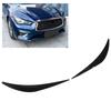 2Pcs Headlight Eyebrow Left Right Fade Proof Front Headlight Eyelid Trim Replacement for    0 2014 to 2023