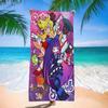 Anime P-Panty And Stocking Microfiber Blanket Quick Drying Beach Towels Oversized Printing Super Absorbent Pool Towel Blanket