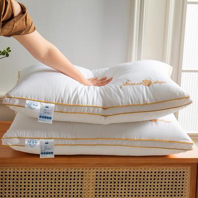 Almohadas de Hotel para Protección Cervical Clase A, Núcleos de Almohada para Uso Doméstico, Un Par de Núcleos de Almohada Nantong Home Textile