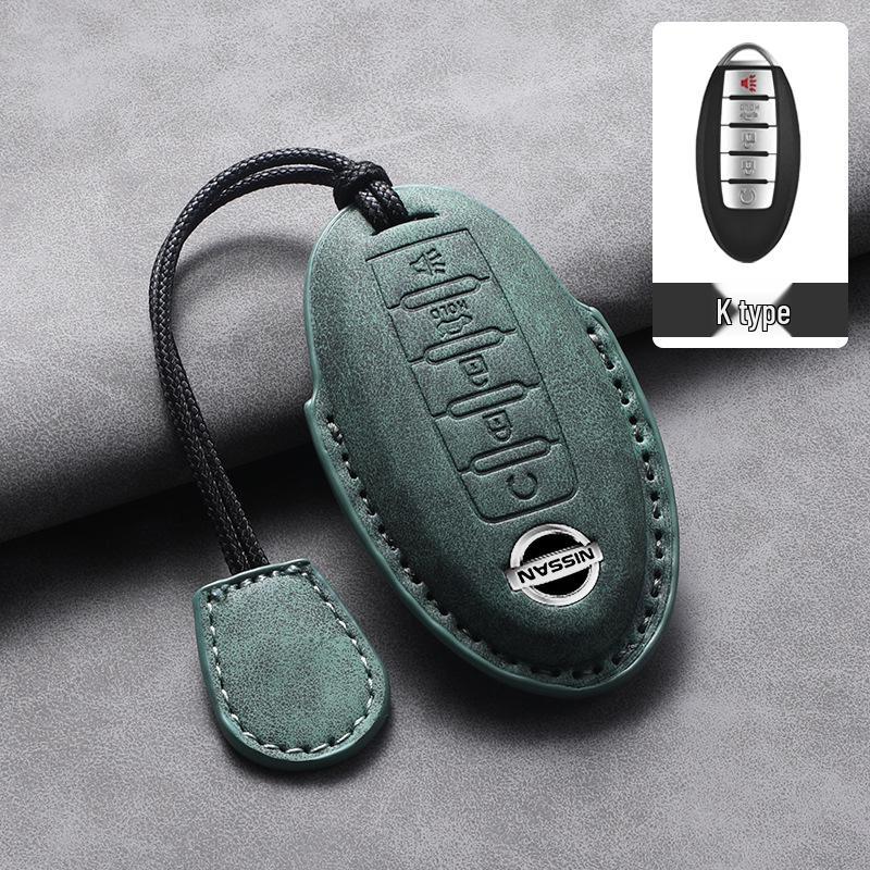 Nissan Suede Key Holder for Sylphy, Qashqai, X-Trail, Bluebird, Terra, Teana