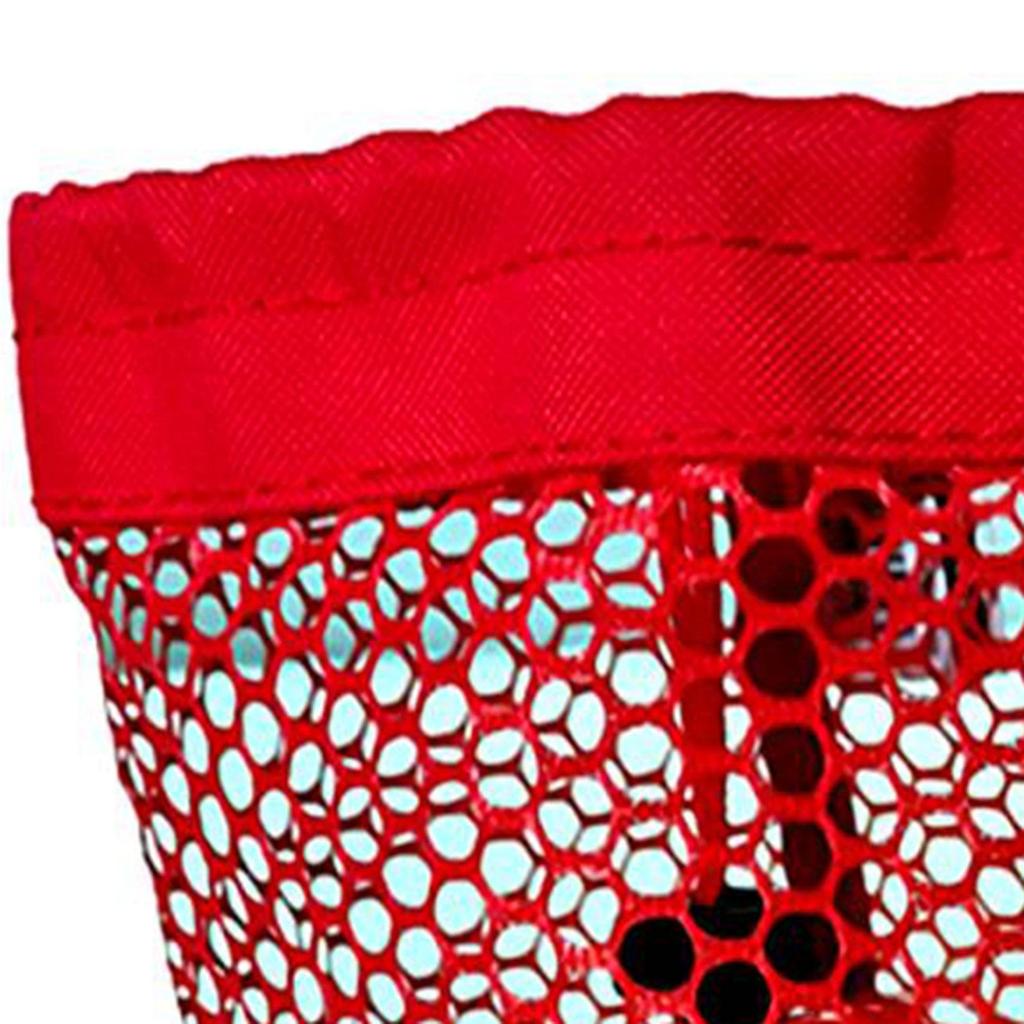 Golf Ball Bag Organizer Portable Holder Golf Ball Storage Bag Drawstring Mesh