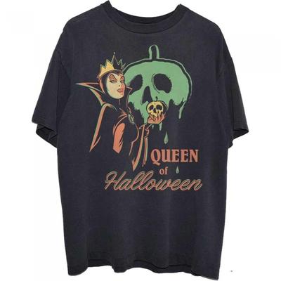 Branca de Neve e os Sete Anões Camiseta de Algodão Unisex Adulto Rainha do Halloween