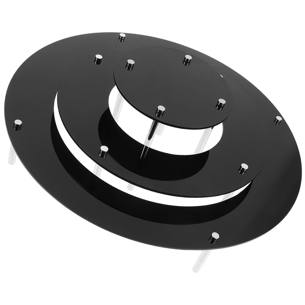 1 set 1 Set Clear Acrylic Cake Stand Cupcake Riser Display Rack For Dessert Table Party Food Display Buffet Wedding Event Cafe