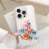 Cute H-Darwin Watterson-S Phone Case For IPhone 17 16 15 14 Plus 13 12 11 Pro Max Phone Back Cover Transparent Shockproof Cover