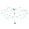 Yarn Swift Stainless Steel Plastic Easy Fixing Easy Operation Easy Adjustment Umbrella Swift for Winding Yarn
