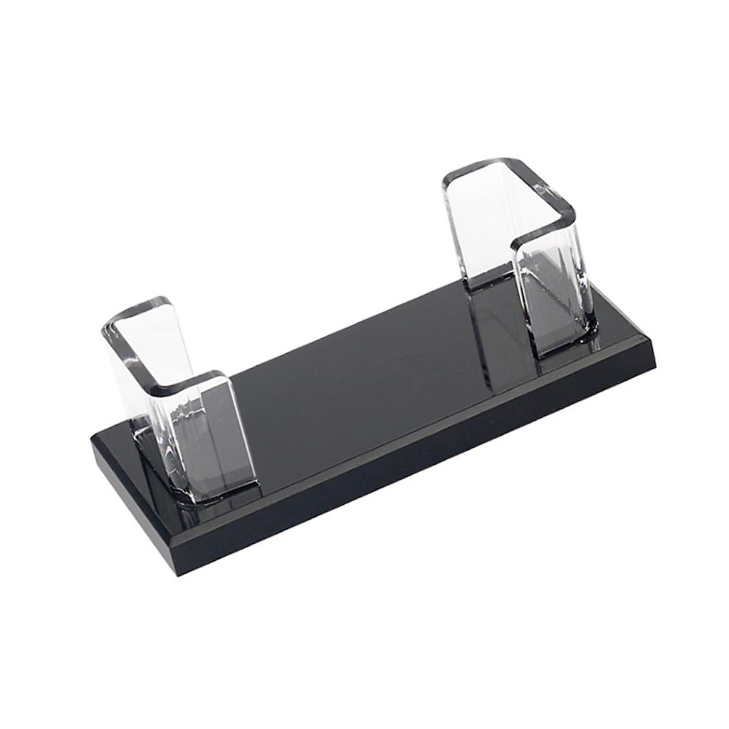 Acrylic Business Card Holder High Capacity Organizer Name Card Storage Stand For Office Meetings And Professional Use