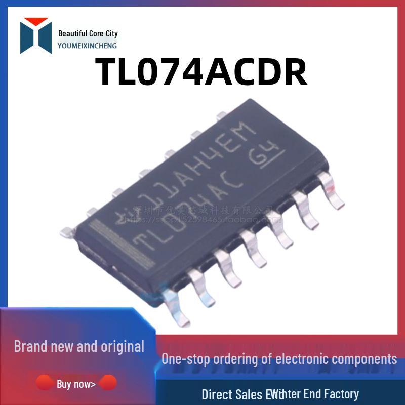 TL074ACDR SOIC-14 Low-Noise FET-Input Op-Amp