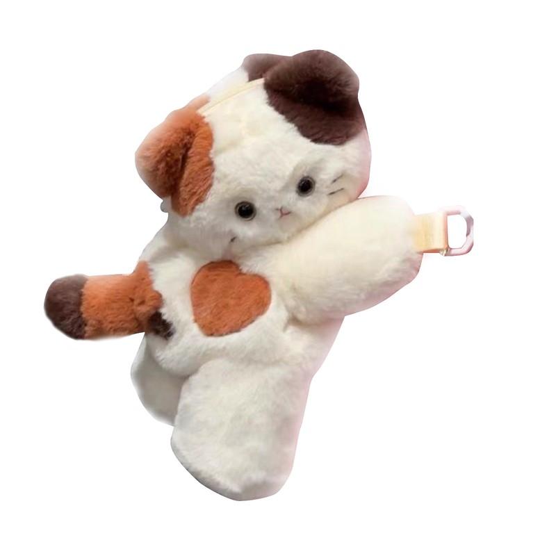 Three-Color Cat Backpack For Boys Girls Kids Children Schoolbag Cute Cartoon School Bags Kindergarten Preschool Baby Bag