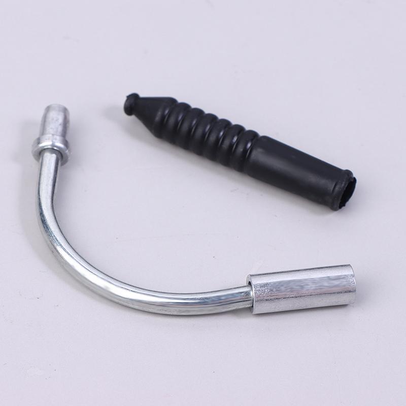 10Pcs V Brake Noodle + 10Pcs Boot Set Cable Guide Bend Tube Pipe Sleeves Protector Hose Brake Mountain Bike Outdoor Noodles