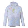 Mizuno N2JCB510 Thermal Charge Warmer Jacket for Competitive and White Size M (Padded) Swimming, Training, Travel, Marble, (MUGEN Graphic)
