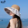 New summer bucket hat big brim straw hat children beach sun hat outdoor fashion versatile sun hat