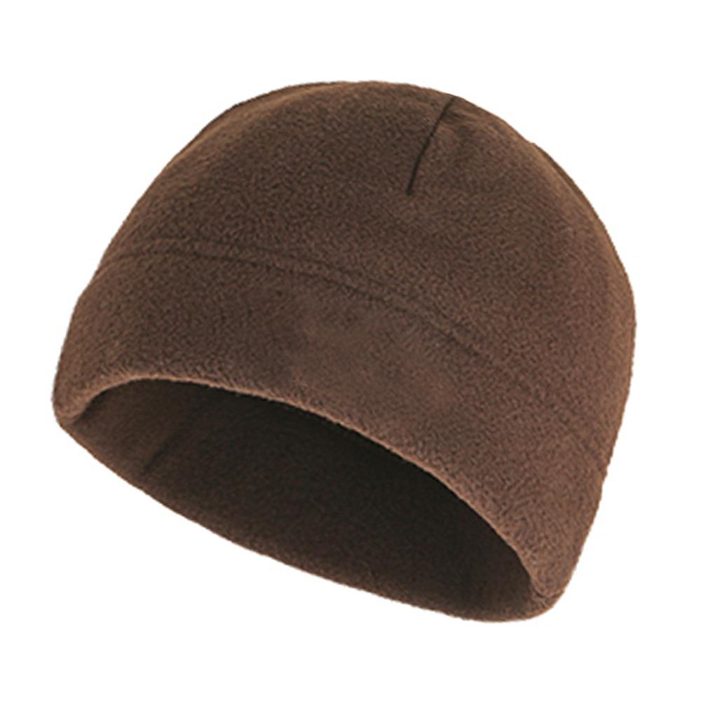 Slouchy Running Cycling Cap Polar Fleece Running Beanie Winter Ski Cap  for Men Women