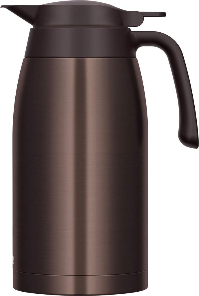 Thermos Stainless Steel Pot 2L Dark Brown DBW TTB-2000