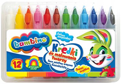 Bambino Face Painting Crayons 12 Colors