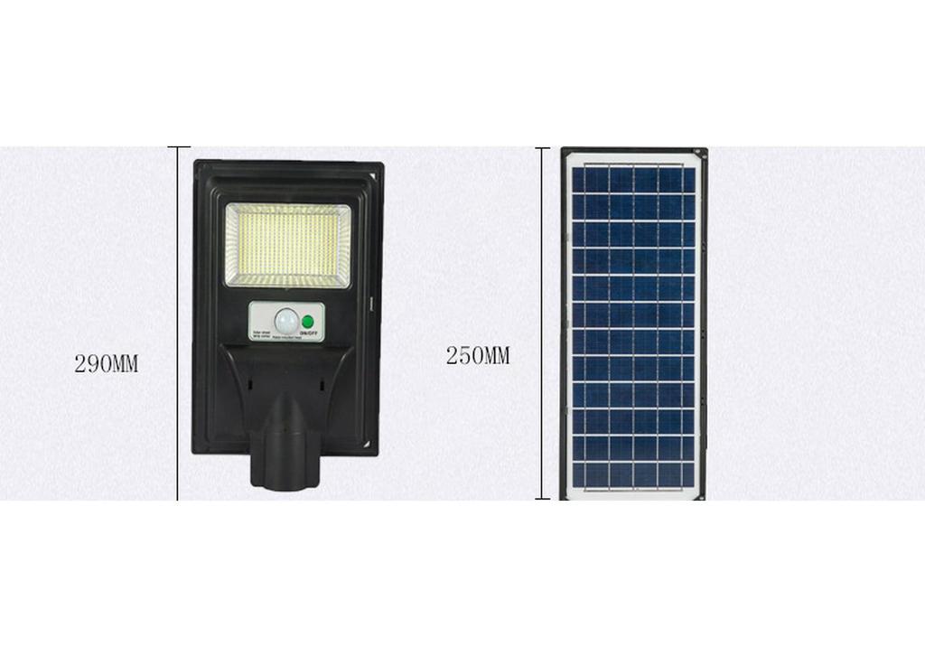 Outdoor LED Solar Street Lamp - Waterproof, Rural & Household Lighting