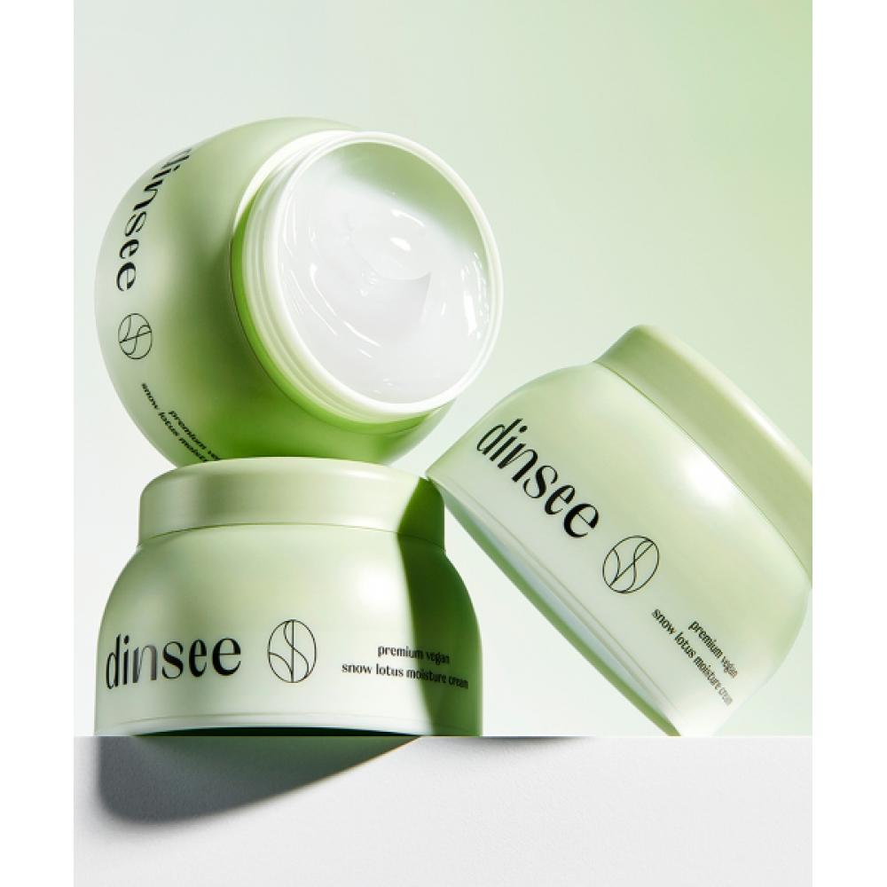 Dinsee Snow Lotus Hyaluronic Acid Moisture Cream 50ml X2 NONE