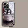 Penguin Baby Healing Phone Case For Iphone 17 Air 15 Pro 14 Plus 16 Pro Max 17E 16E 12 13 Mini 11 Cover Cute Fundas