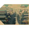 Retro Poster: Japanese Anime Girl in Time & Space for Bar or Restaurant Décor