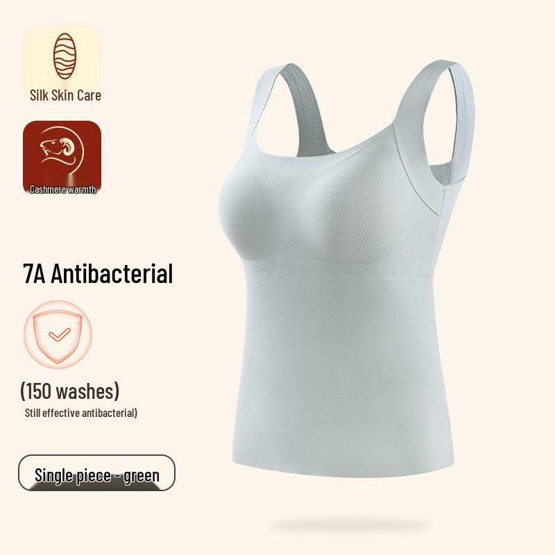 Женский бархатный утепленный бесшовный жилет - осенне-зимняя внутренняя одежда Extra Extra Large