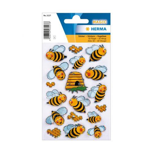 Herma Decor Bees Magic Sticker (3D Wings)