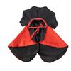 Stand-Collar Halloween Pet Cape Adjustable Dogs Wizard Outfit Cool Pet Cosplay Costume  Puppy