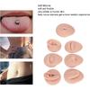 Soft Silicone Flexible Model Body Part Displays Set, Silicone Tongue Mouth Navel Ear Model for Piercing Practice and Jewelry Display Acupuncture