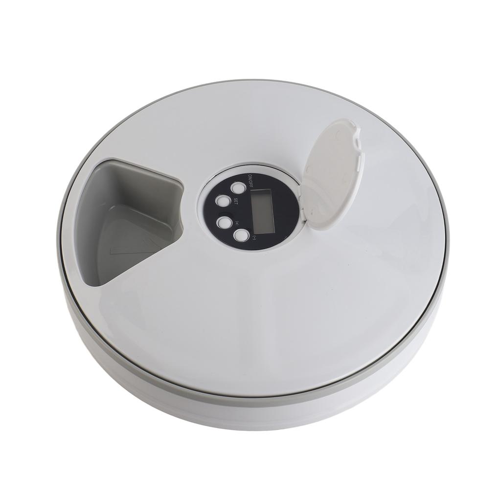 Automatisk hundeautomat med tidsstyrt smart porsjonskontroll, hunde-dispenser med stemmepåminnelse for små hunder