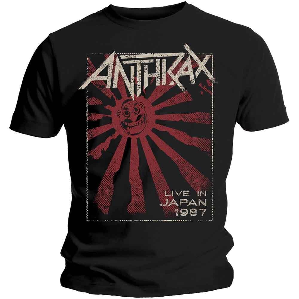 Anthrax Live in Japan T-Shirt Black New XXL