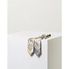 Daks Blue Silk 100  Paisley Petit Scarf Dcsc6f551y1
