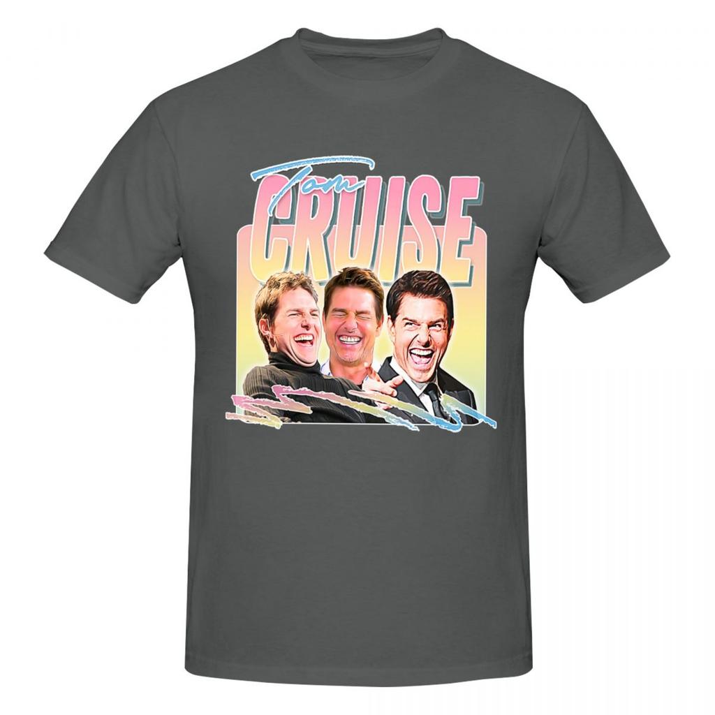 Unisex T-shirt Tom Cruise 2025 Streetwear Duży Rozmiar Bawełna Okrągły Dekolt Rękaw Niestandardowy T-shirt Unisex