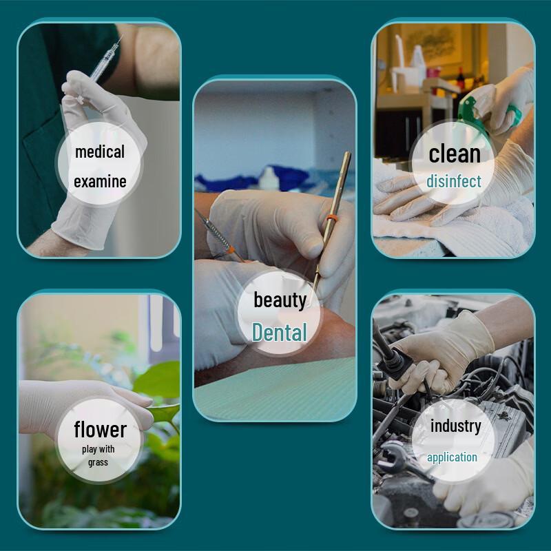 INTCO Disposable Latex Examination Gloves