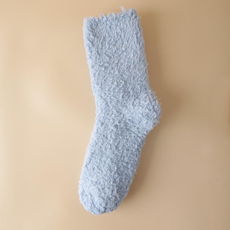 Fleece Socks with A Loose Opening and Thickened Design, Warm Women's Winter Larger Size, and Super Thick Winter Sleep Socks for The Elderly