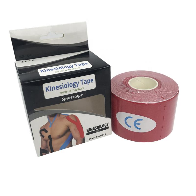 Multicolor Cotton Kinesiology Sports Tape Hypoallergenic Medical Adhesive Tape