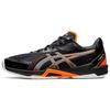 Fabric Fashion Durable Support Low Top Training Shoes Men Sneakers Black Orange 1053A042-001