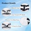 Nose Guard for Broken Nose, Adjustable Face Guard Sports Training Face Mask Nose Protector with