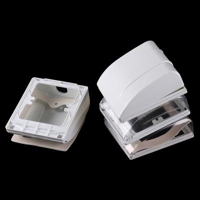 Transparent 86 Type Switch Protective Cover Switch Splash Box Power Outlet Box Socket Waterproof Box For Kitchen Toilet Bathroom