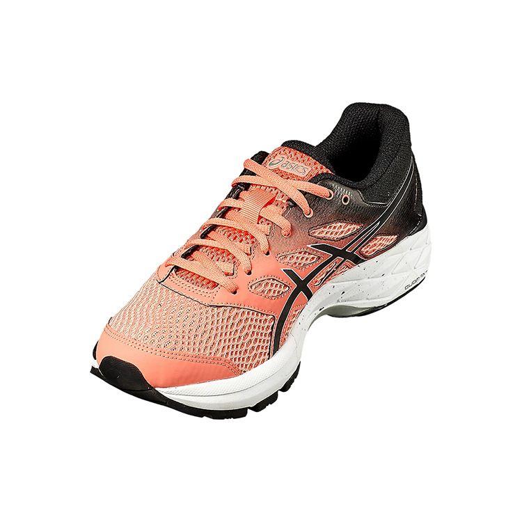 Asics Gel-Zone 6 Cushioning Durable Breathable Low-Top Running Shoes Women sneaker Orange Black 1012A496-700