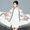 New Arrival Shawl Autumn Winter Scarf Embroider Flower Scarf Shawl Fringed Scarves Women Scarf Designer Bufanda Mujer