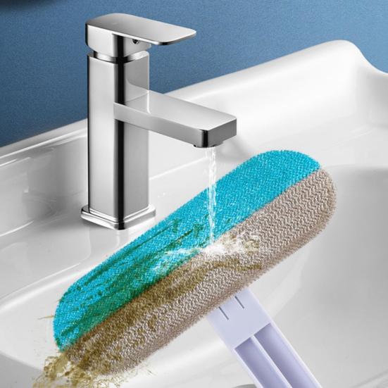 Pet Hair Removal Brush 4-in-1 Washable Lint Cleaner Reusable Long Handle Dog And Cat Hair Remover for Couch Carpets Clothes Car Seat