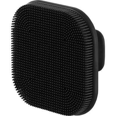 Yamazaki Magnet Silicone Facial Brush Black W6.6D6.6H3.8cm Tower Washing Magnetic Wall Storage 10615