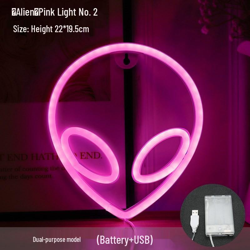 Trendy LED Neon Night Light Sign for Wall Décor